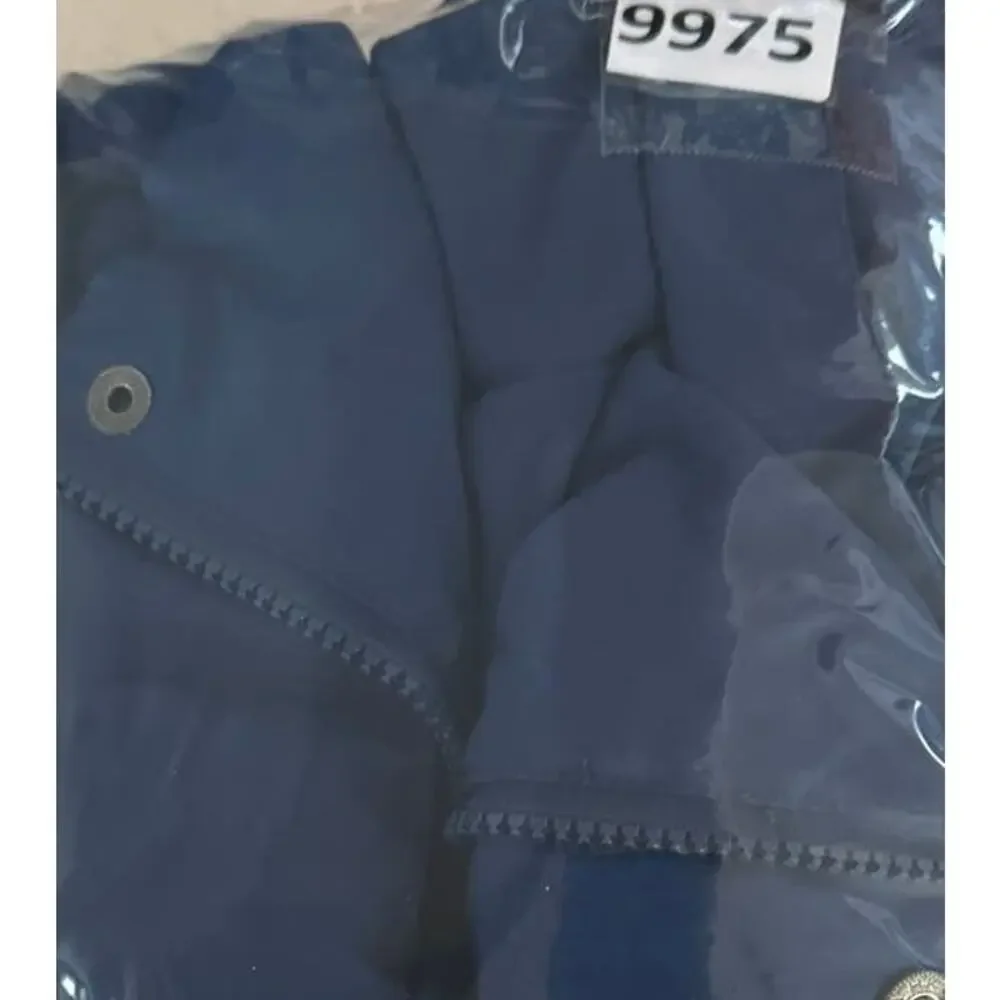 Cruise Outfitters Alaska Large Blue Zip Front Jacket Unisex Mens Womens
